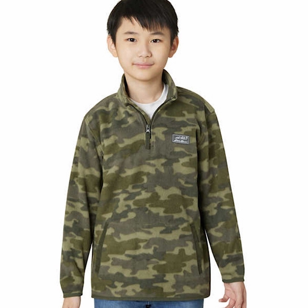 EDDIE BAUER 1/4 ZIP PULLOVER FLEECE